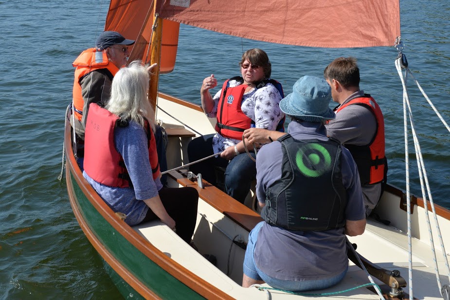 Disabled groups learned to sail with Hilary’s Dream Trust in memory of Hilary Lister